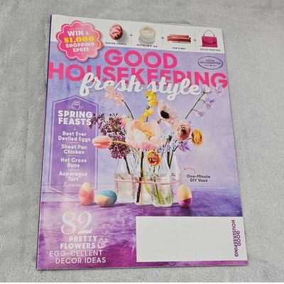 Good Housekeeping Magazine April 2018 Fresh Styles Spring Easter 82 Decor Ideas