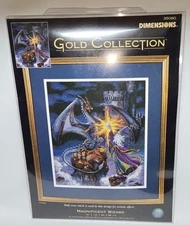 Dimensions Gold Collection Counted Cross Stitch 35080 Magnificent Wizard 12x14