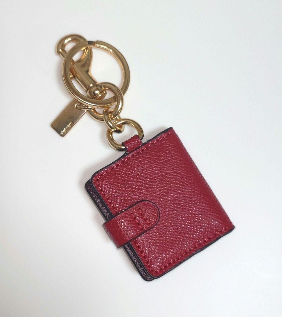 Coach Red Photo Frame Bag Charm Keychain | eBay