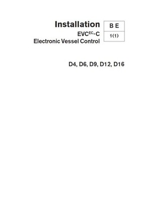 VOLVO PENTA D4 D6 D9 D12 D16 ELEKTRONISCHE SCHIFFSSTEUERUNG EVC HANDBUCH NACHDRUCK 2007