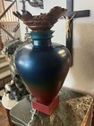 Johannes Michelsen 1994 Signed Studio Wood  Turning Vessel Rare Art Glass Era — photo 1
