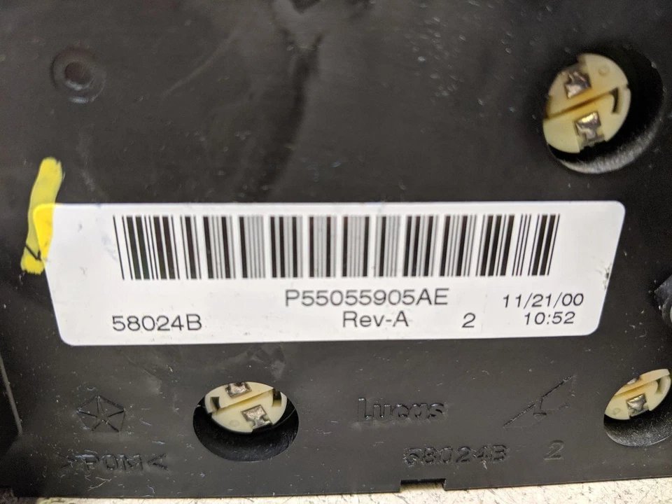 Controle climático de temperatura AC vidro traseiro aquecido compatível com 2001 DODGE DAKOTA f91 - Imagem 4 de 4
