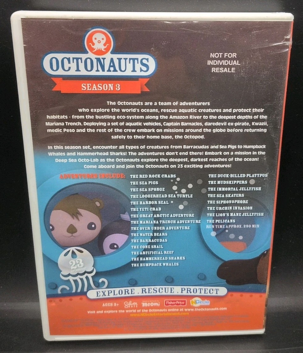 Octonauts Season 3 DVD B430 | eBay