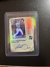 2020 Panini Donruss Classified Signatures Hunter Dozier #CLS-HD Auto 03xg