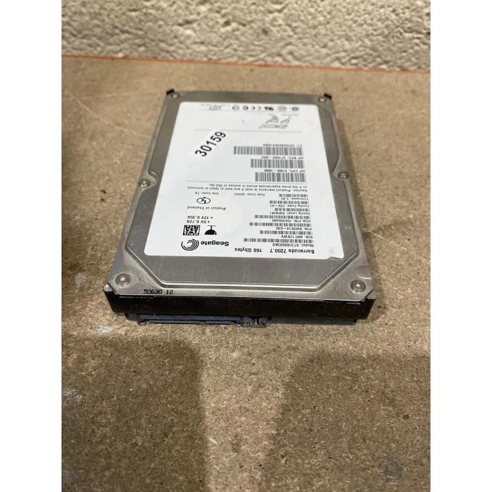 Seagate Barracuda 7200.7 ST3160023AS 3.5" Internal Hard Disk Drive 160GB 7200RPM - Image 4 of 4