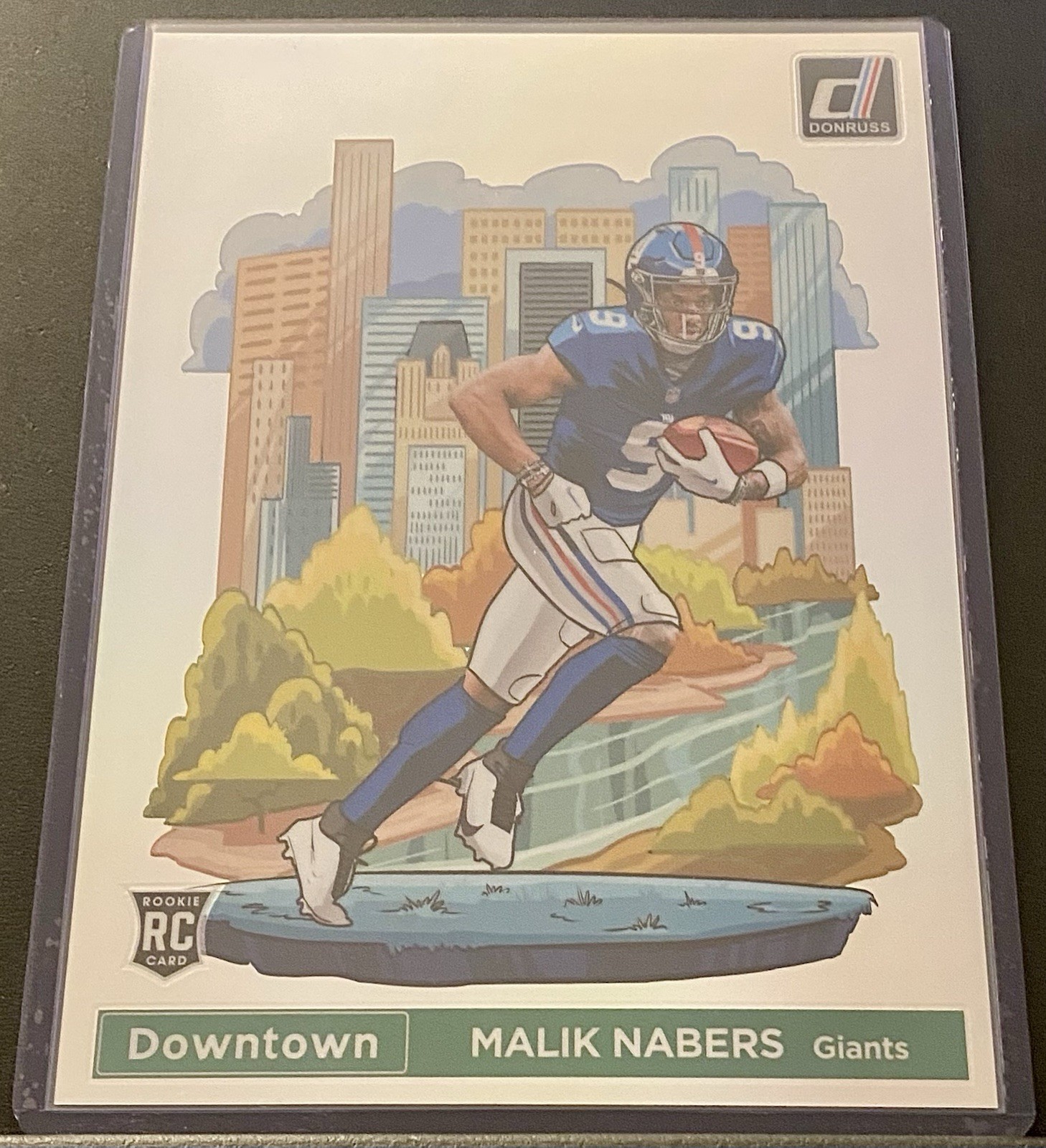 2024 Donruss Malik Nabers Rookie Downtown! Oversized