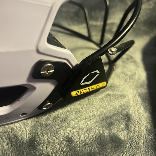 Casco da baseball Evoshield piccolo bianco giovanile scudo viso spedizione gratuita - Foto 11 di 11