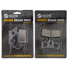 NICHE Brake Pad Set for KTM 390 Duke RC 90113090000 90113030000 Complete Organic