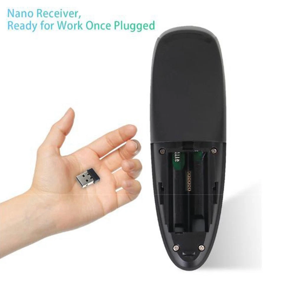 G10S 2.4G 3 Pcs/Set Voice Air Flying Mouse Gyroscope  Infrared Backlight 5393 - Image 3 of 4