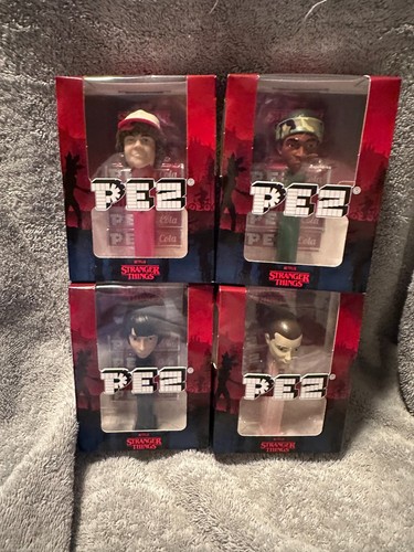 European PEZ Gftset - Stranger Things 4 (2022): Mike; Eleven, Lucas and ...