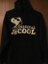 Snoopy -  Original Cool  - Black Hoodie - Pullover/Pockets/Drawstring/2XL