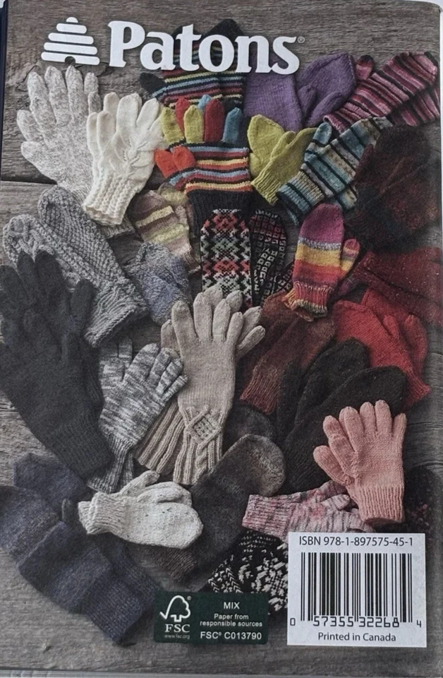 Patons Next Steps Seven Mittens and Gloves Knitting Guide Book - Image 2 of 2
