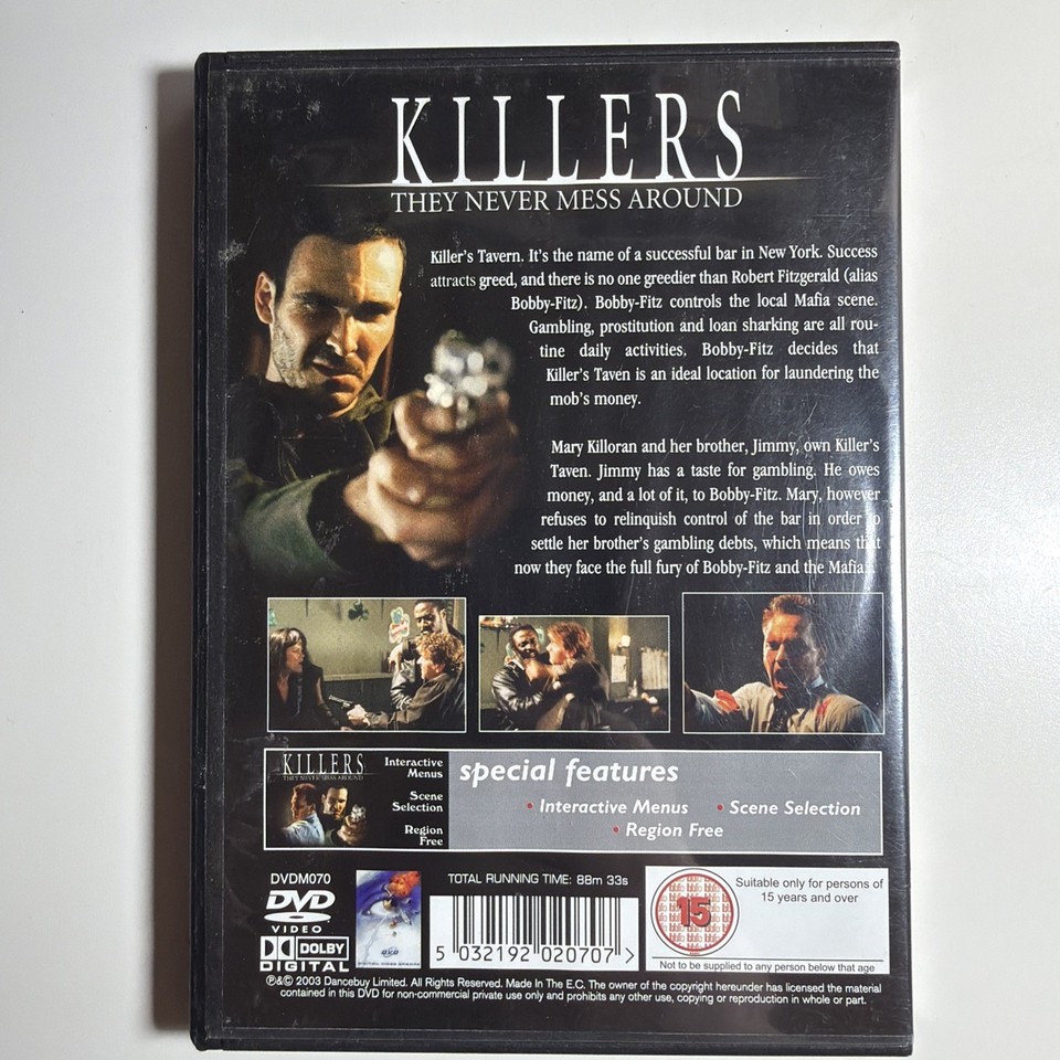 Killers They Never Mess Around DVD 2003 PAL VGC Hugh O’Gorman | eBay