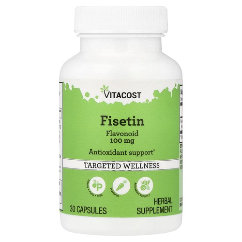 Fisetin Flavonoid, 100 mg, 30 Capsules