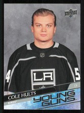 2020-21 Upper Deck #724 Cole Hults Young Guns RC