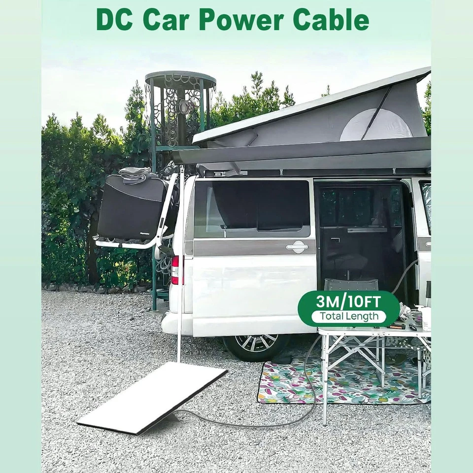 Car Power Cable For Mini Dish IP68 Rainproof 12-24V Cigar Lighter Plug To DC - Image 4 of 4