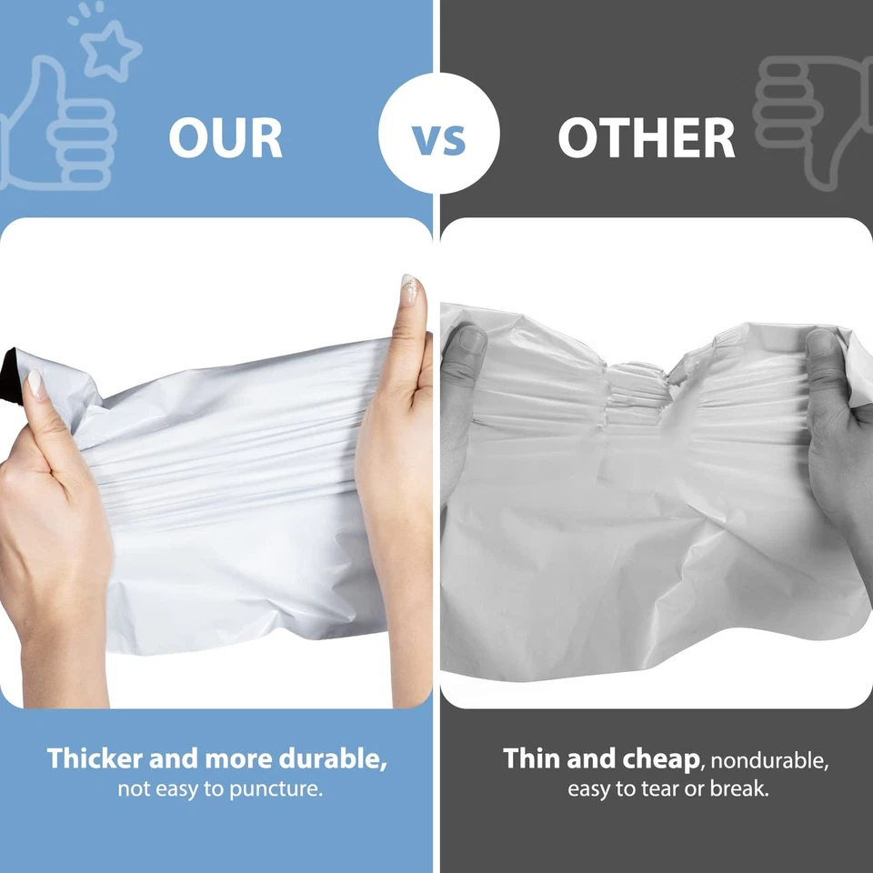 Poly Mailer Plastic Mailing Satchel Shipping Parcel Self Sealing Courier Bags AU - image 3 of 4