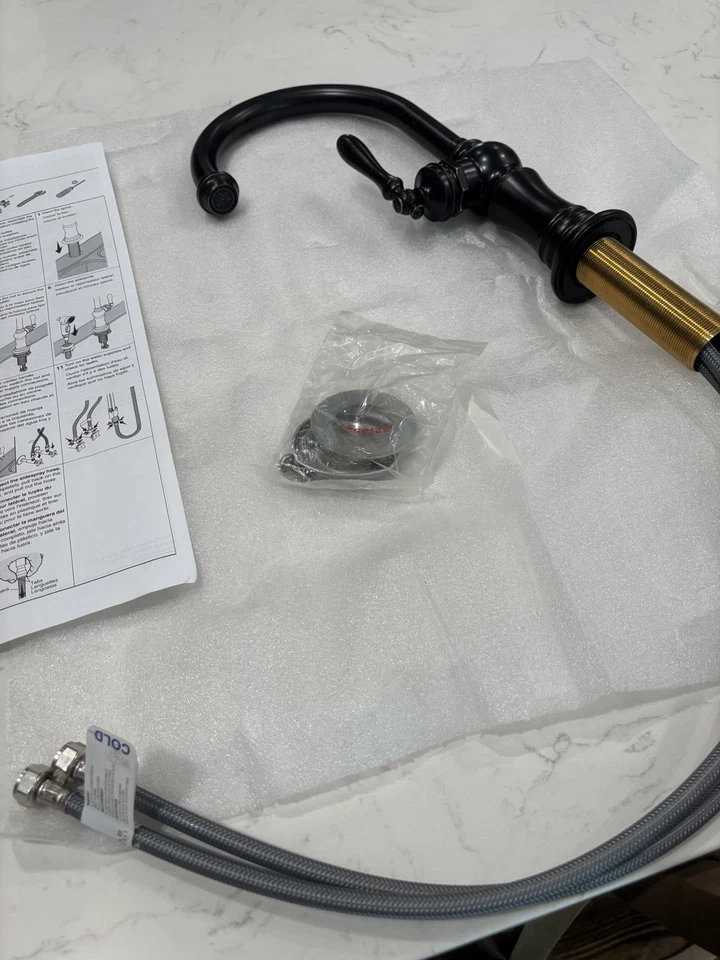 Kohler 99264 2BZ Artefactos Cocina Bar Fregadero Grifo Vibrante Bronce Cepillado Foto 2 de 4