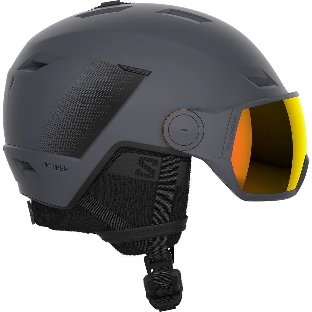 New Salomon Ski Helmet Snowboard Helmet PIONEER LT VISOR New Salomon Ski Helmet Snowboard Helmet PIONEER LT VISOR