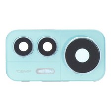 For Xiaomi Mi 12 lite Back Camera Lens photo glass and Bezel green
