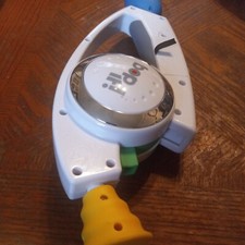 BOP IT Talking Handheld Electronic Reflex Game White 2008 Hasbro TESTED Working