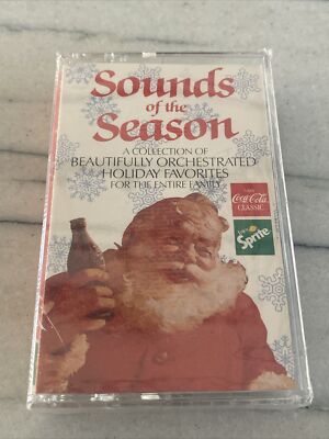 New Sealed Sounds of The Season Enjoy Coca Cola Sprite  (Cassette Tape) 1998