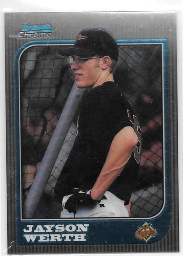 1997 Bowman Chrome Jayson Werth Rookie Card RC