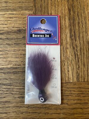 Challenger Bucktail Jig Hook 1/4