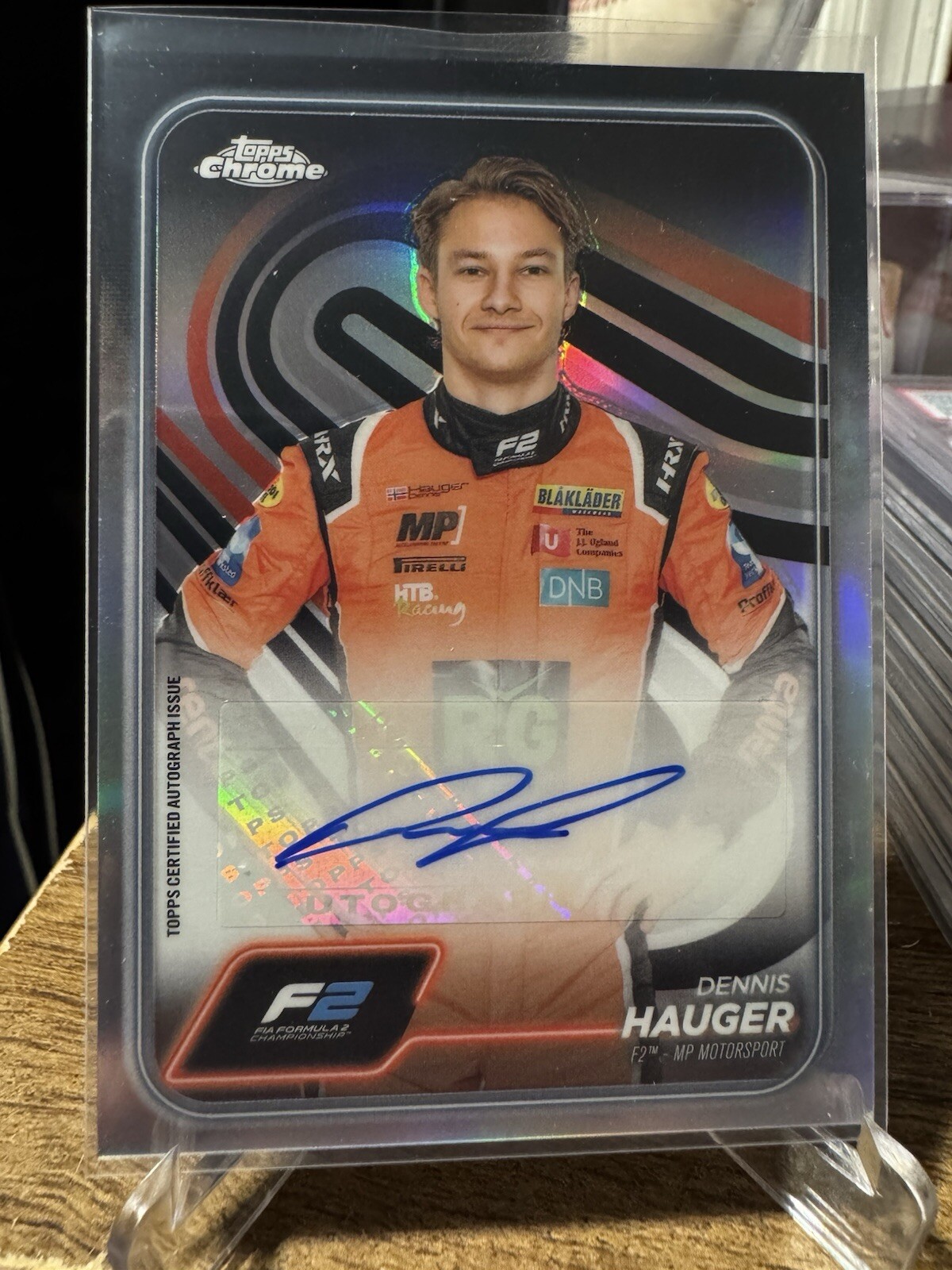 2024 Topps Chrome Formula 1 F1 Dennis Hauger Autographs