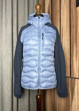 Peak Performance Down Puffer Helium Hybrid Hooded Jacket Women's Size XL