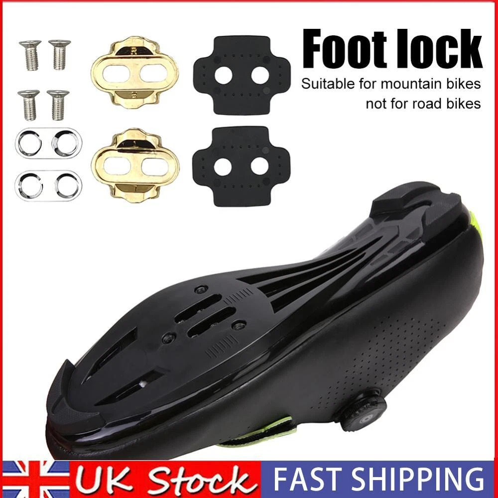 Pedal Lock Riding Shoes Splint Bicycle Pedal Egg Beater Lock