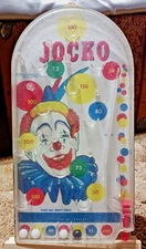 JOCKO THE CLOWN Vintage Pinball Wolverine Action Tabletop Game 1960's