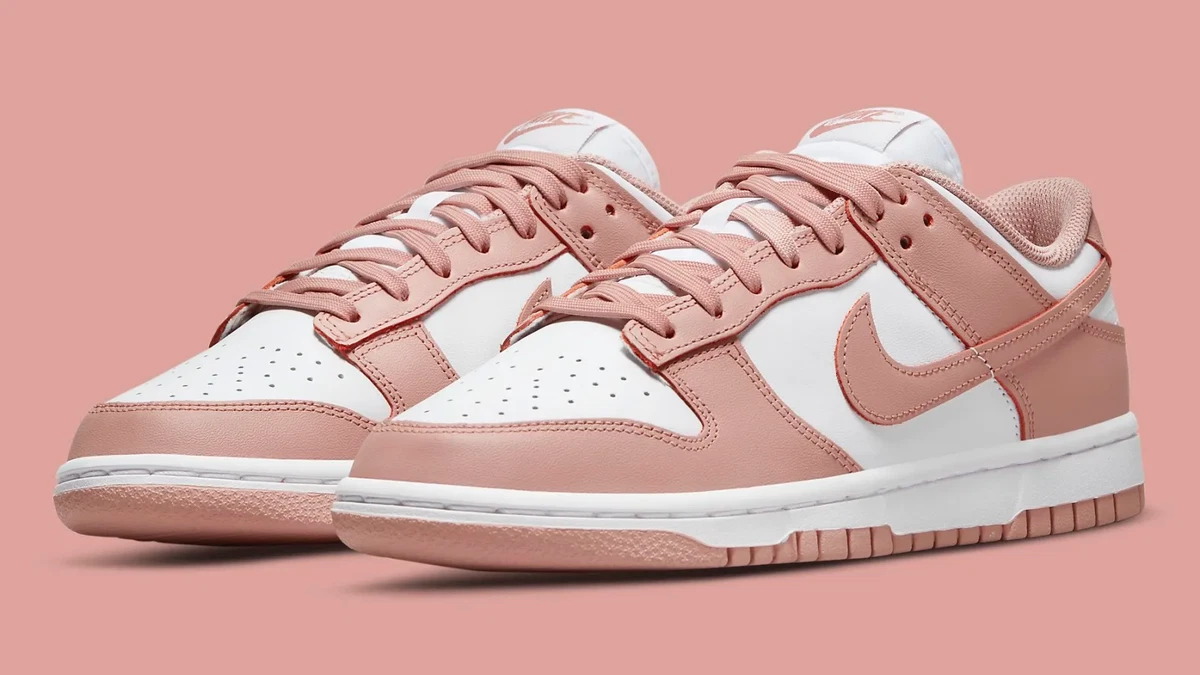 Nike Dunk Low Rose Whisper Casual Sneaker Womens US 9 - Dead Stock ✅
