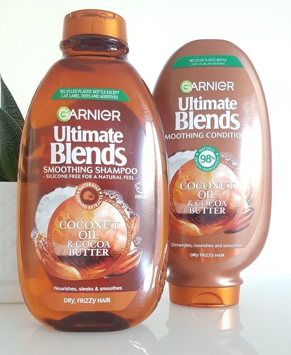 Garnier Ultimate Blends Smoothing Shampoo and Conditioner 400ml each