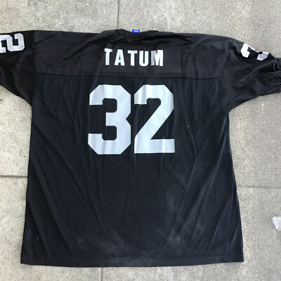 Oakland Las Vegas LA Raiders Jack Tatum NFL Champion Black Jersey