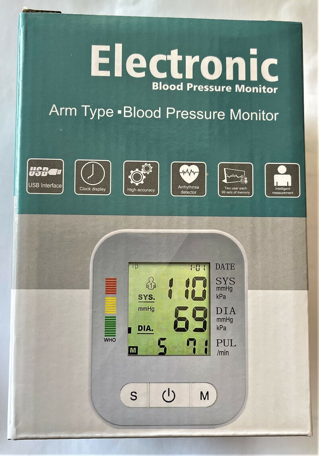 Electronic Blood Pressure Monitor by Intellective (model # Rak289) for ...