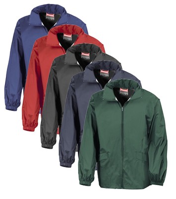 windcheater and raincoat
