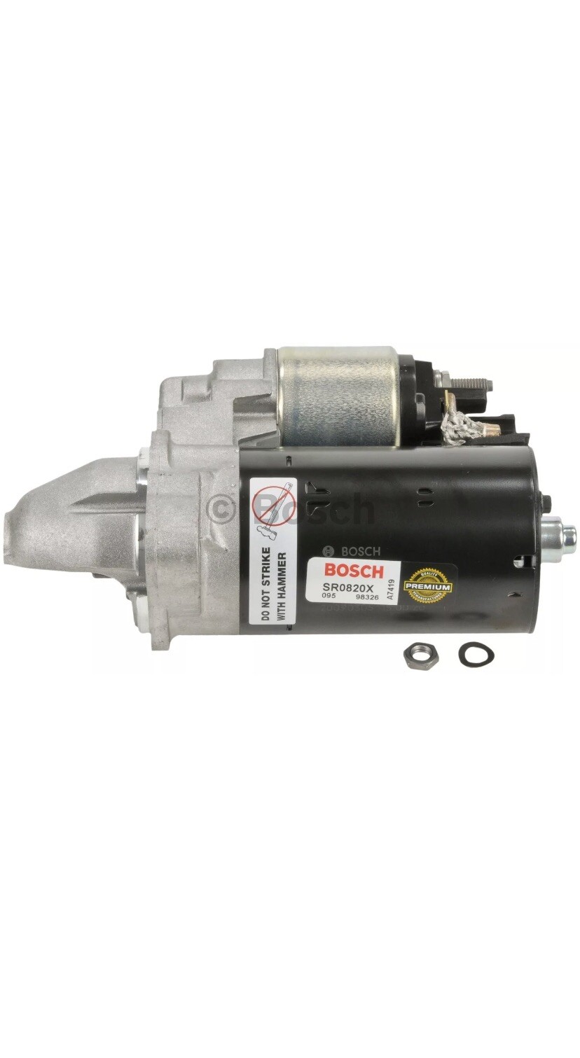 Audi A8 Quattro Q7 Bentley Continental VW Touareg Phaeton Starter Motor Bosch