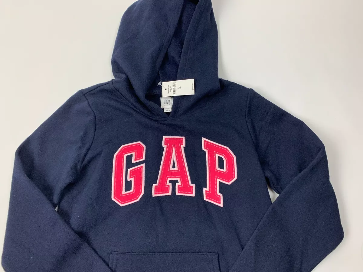 Navy blue and red gap hoodie hot sale