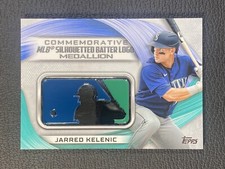 2022 Topps Jarred Kelenic Commemorative MLB Logo Medallion #MLBLJK Mariners