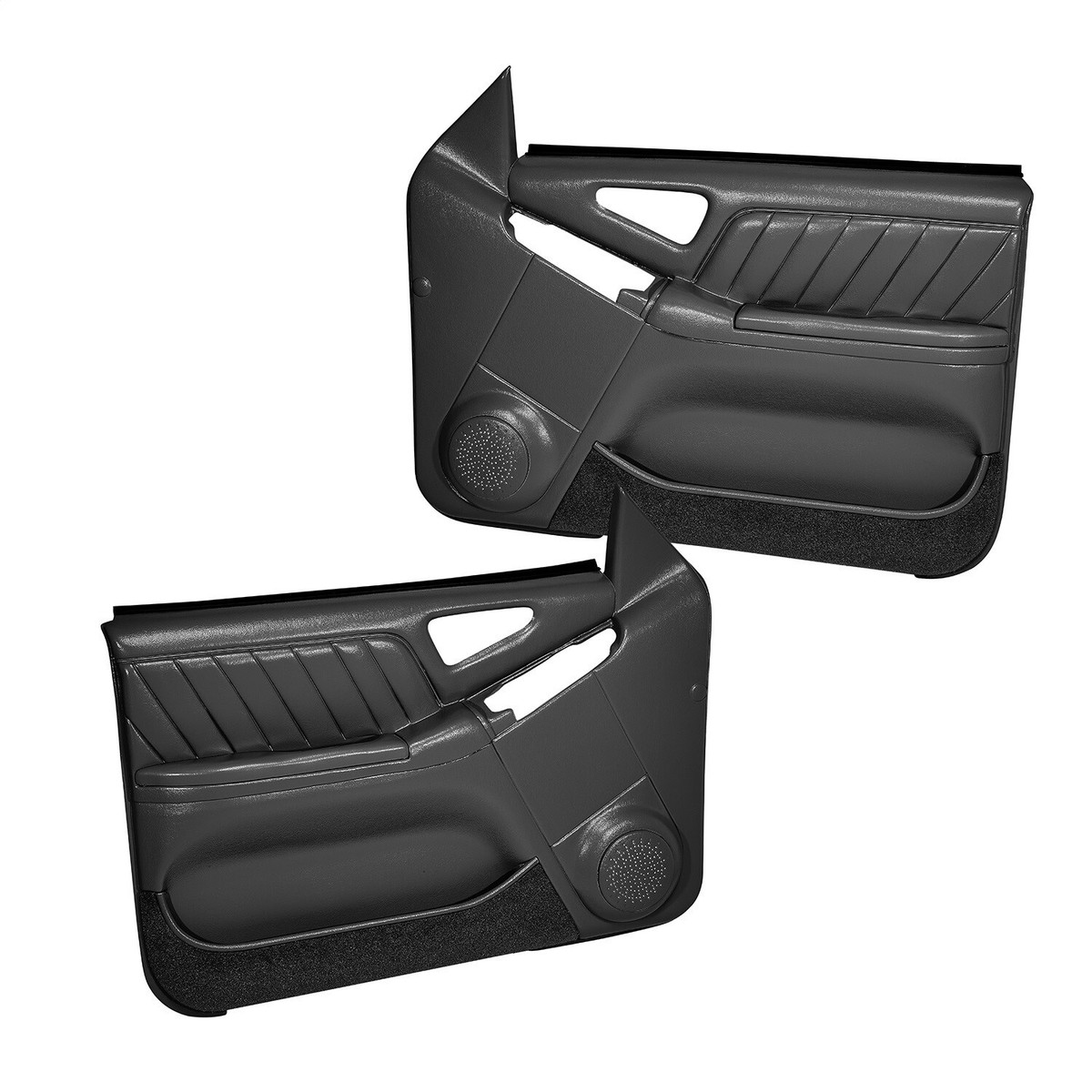 Coverlay 18-94F-BLK Black Replacement Door Panels For 94-97 S10
