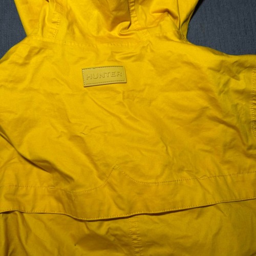 Abrigo de caza de algodón original amarillo Hunter para mujer chaqueta de lluvia talla XS - Imagen 4 de 7
