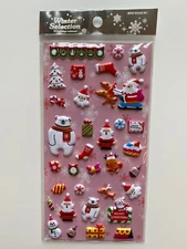 Mind Wave Christmas Puffy Sticker Sheet