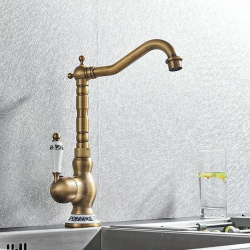 Küchenarmatur Trinkarmatur Spültischarmatur Antiker Küchenarmatur Messing DE - Bild 9 von 11