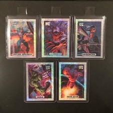 1994 Marvel Masterpieces Silver Holofoil Singles-You Choose-Finish Your Set