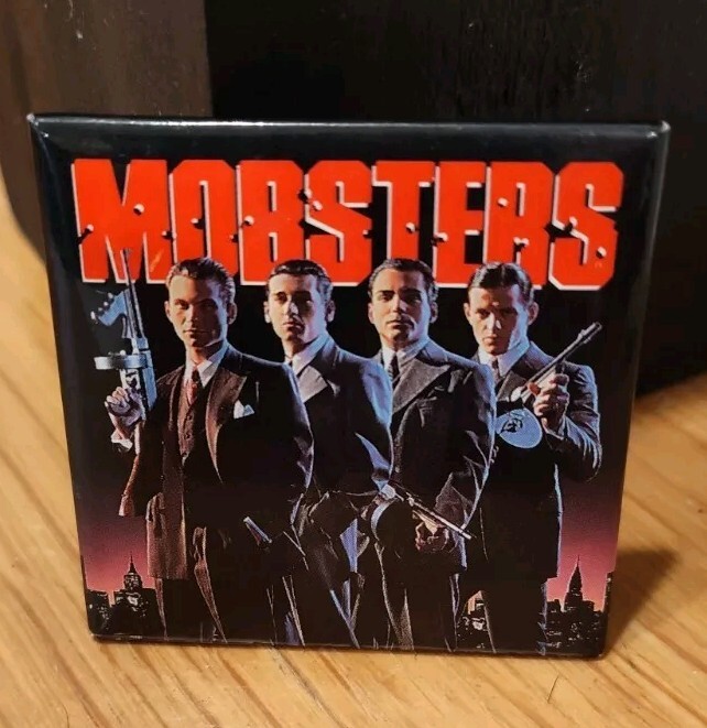 Mobsters Christian Slater Button/Pin (Movie Theater Promo) Amazing Memorabilia 