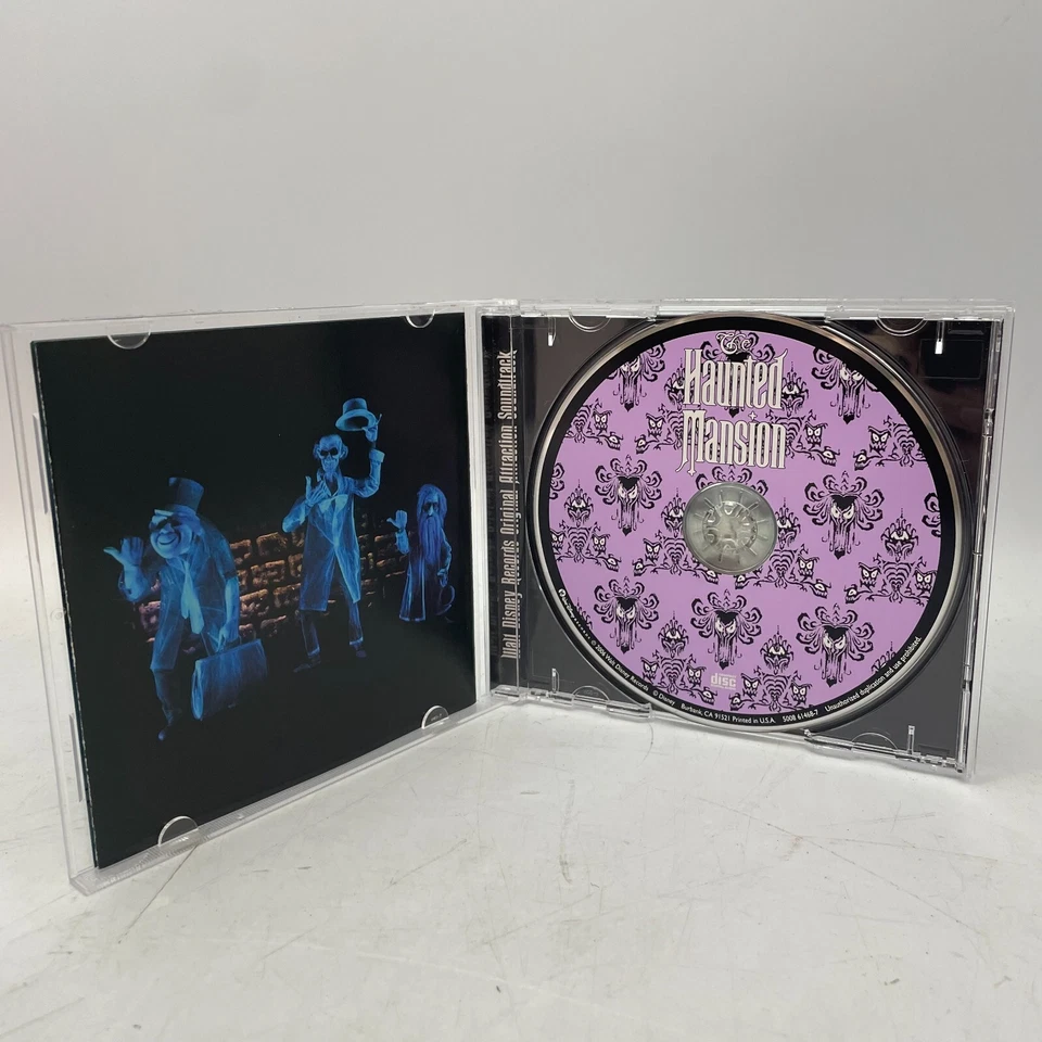 The Haunted Mansion Original Attraction Soundtrack CD Album OG US 2006 NM/NM - Image 3 of 3