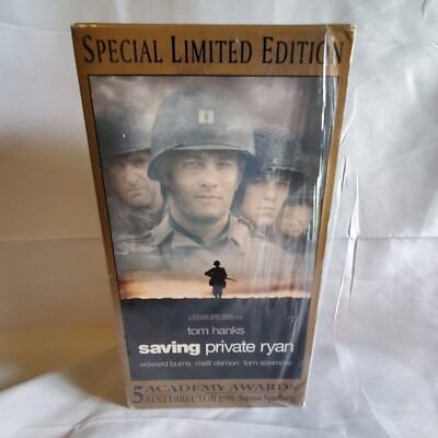 Saving Private Ryan (VHS, 2000, 2-Tape Set, Special Limited