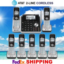 AT T TL88102 / TL88202 2-LINE DECT 6.0 - 7 CORDLESS PHONE SYSTEM - BRAND NEW