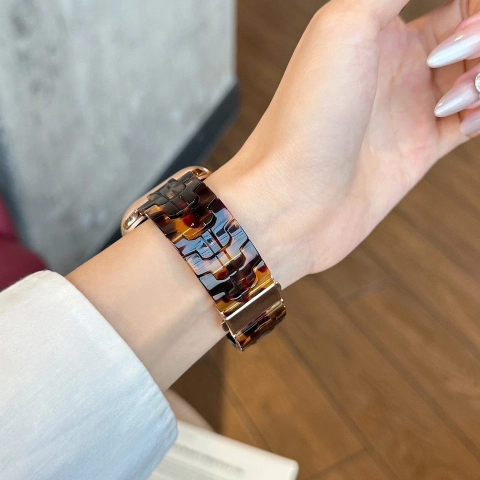 Стильный резиновый браслет ремень для Apple Watch Ultra Series 10 9 8 7 6 5 4 SE 3 2 - Изображение 3 из 4